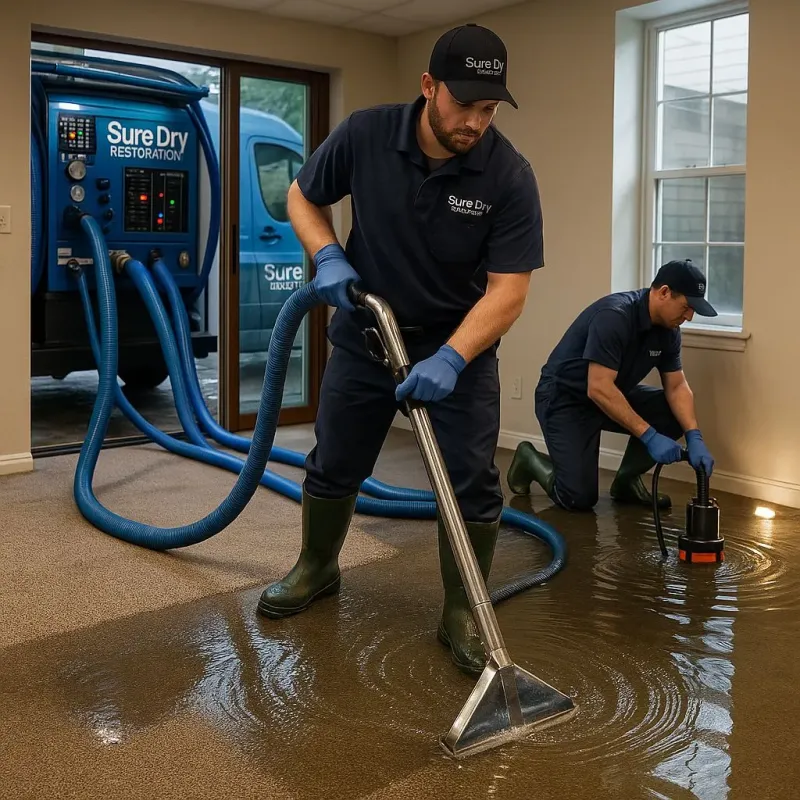 Water Extraction and Removal process in Portage, PA